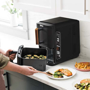 Ninja Deluxe Black & Copper Double Stack XL 2-Drawer Air Fryer 9.5L SL400UKDBCP